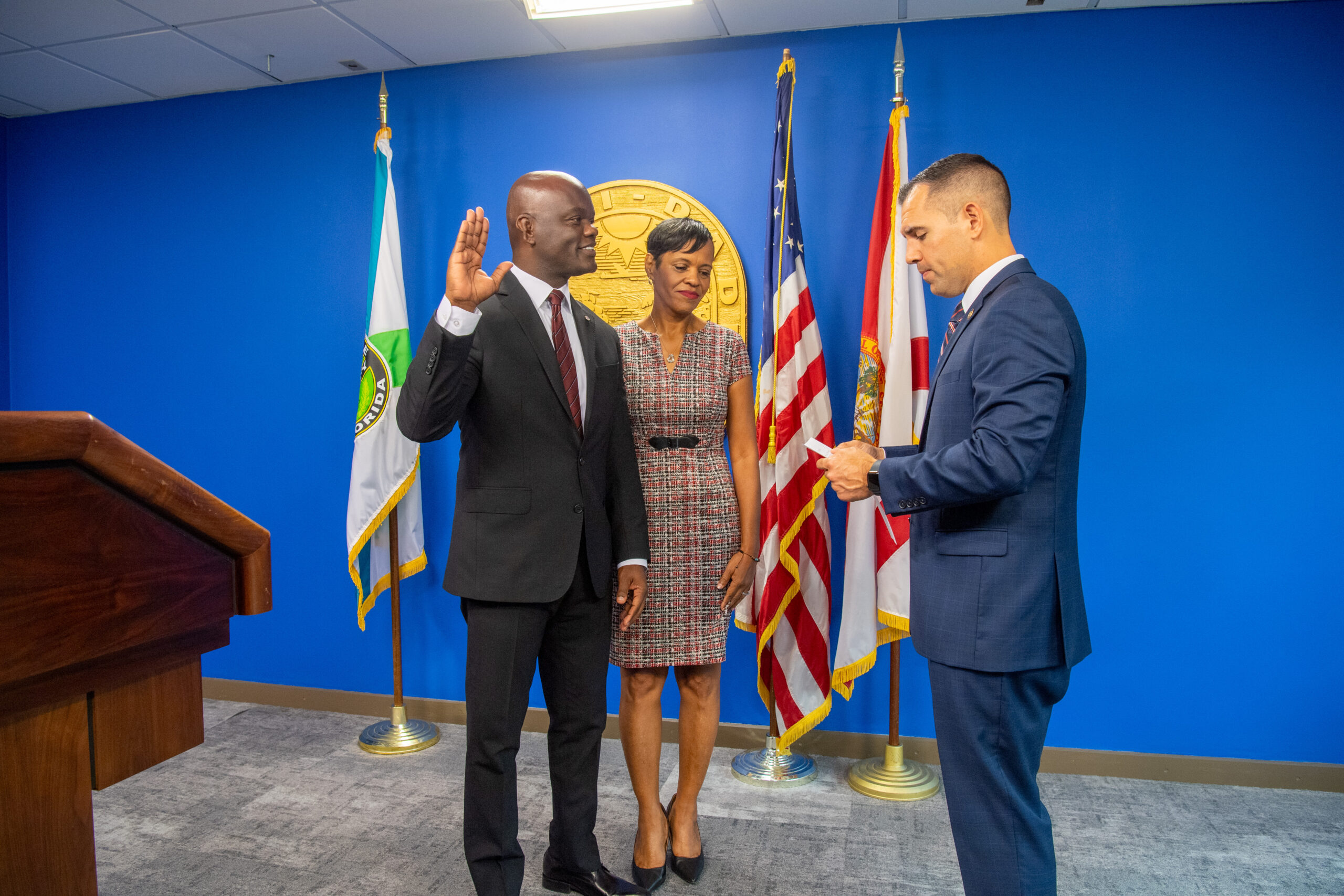 Kionne McGhee Vice Chairman Swearing-In Ceremony